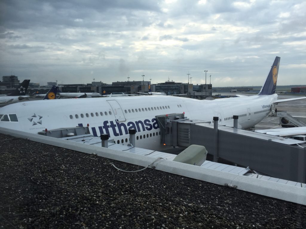 Flug nach Amerika mit der Boeing 747