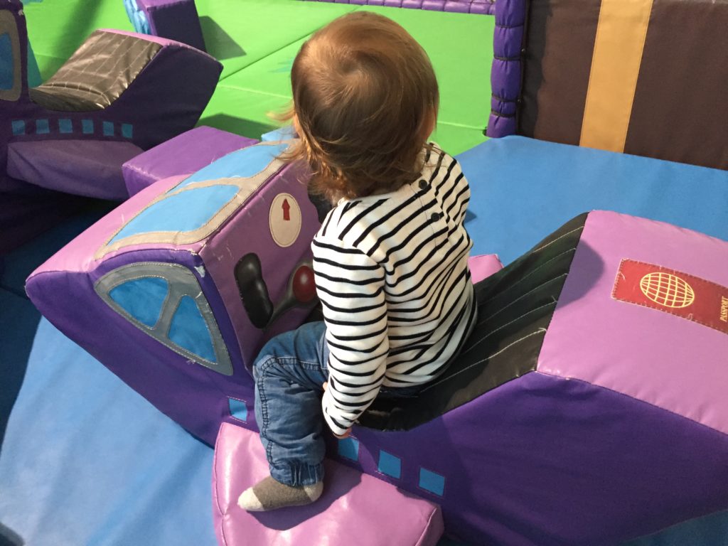 Spielplatz am Flughafen in London