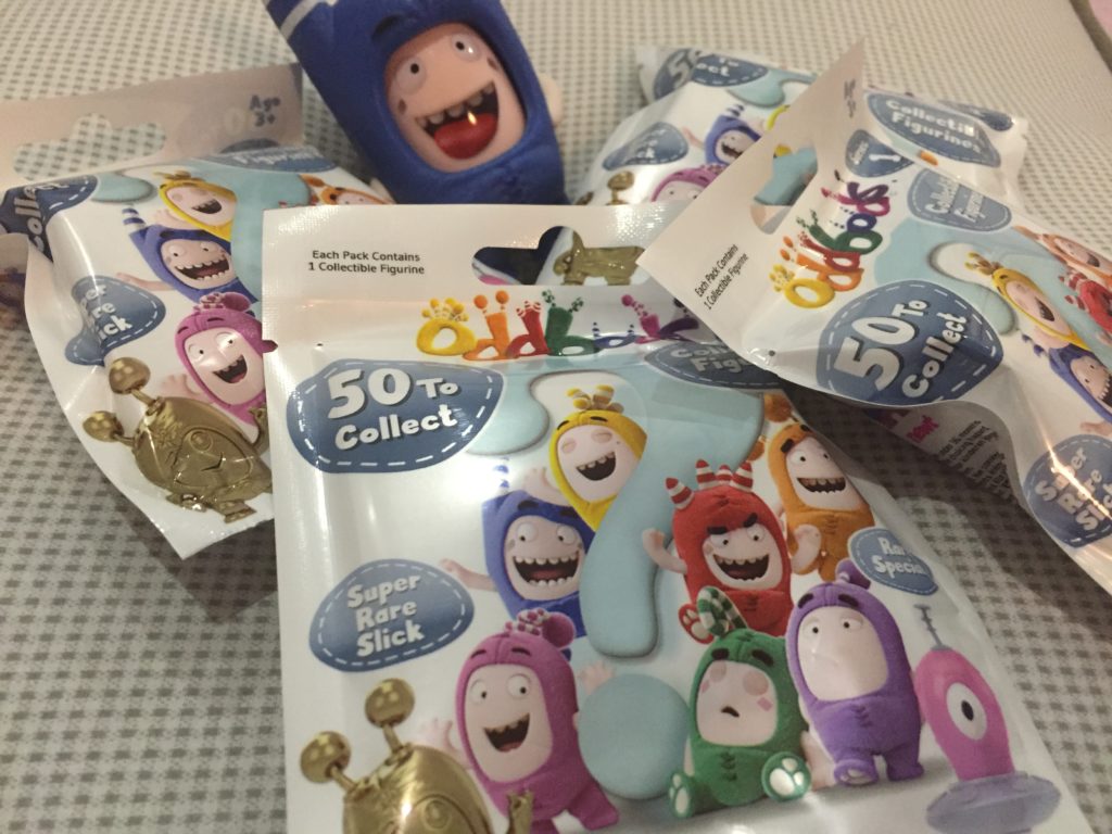 Vier Oddbods Surprise Packs zu gewinnen