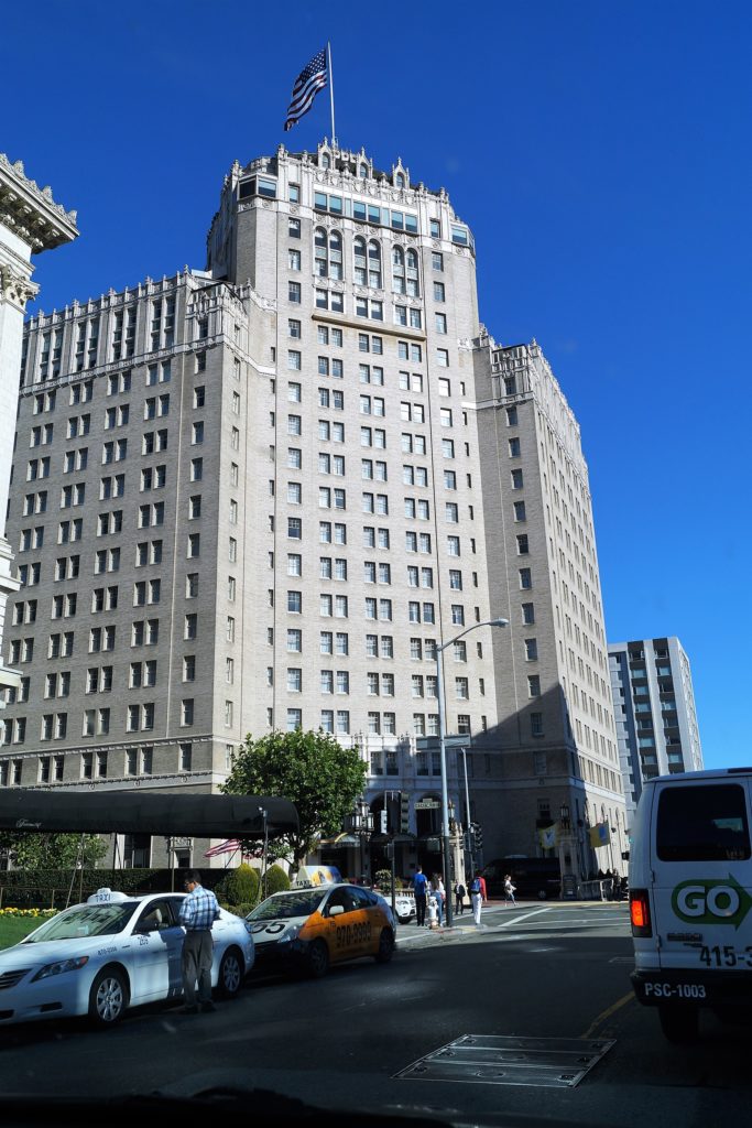 Das InterContinental Mark Hopkins Hotel in San Francisco.