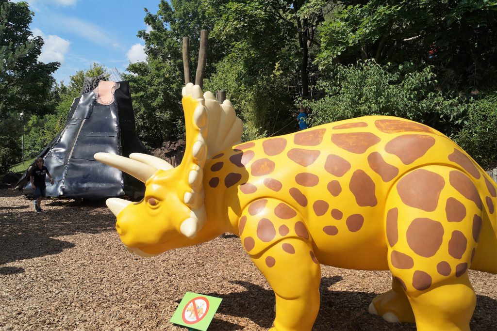 große playmobil dinosaurier im playmobil funpark 