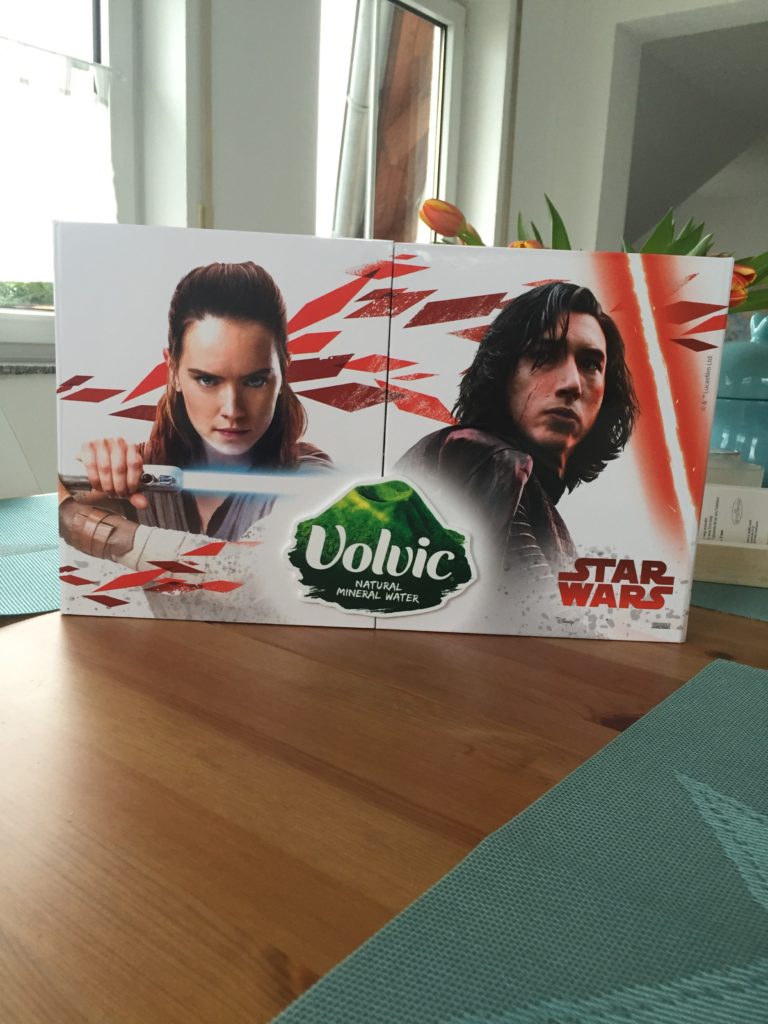 Star Wars Maskottchenflaschen von Volvic