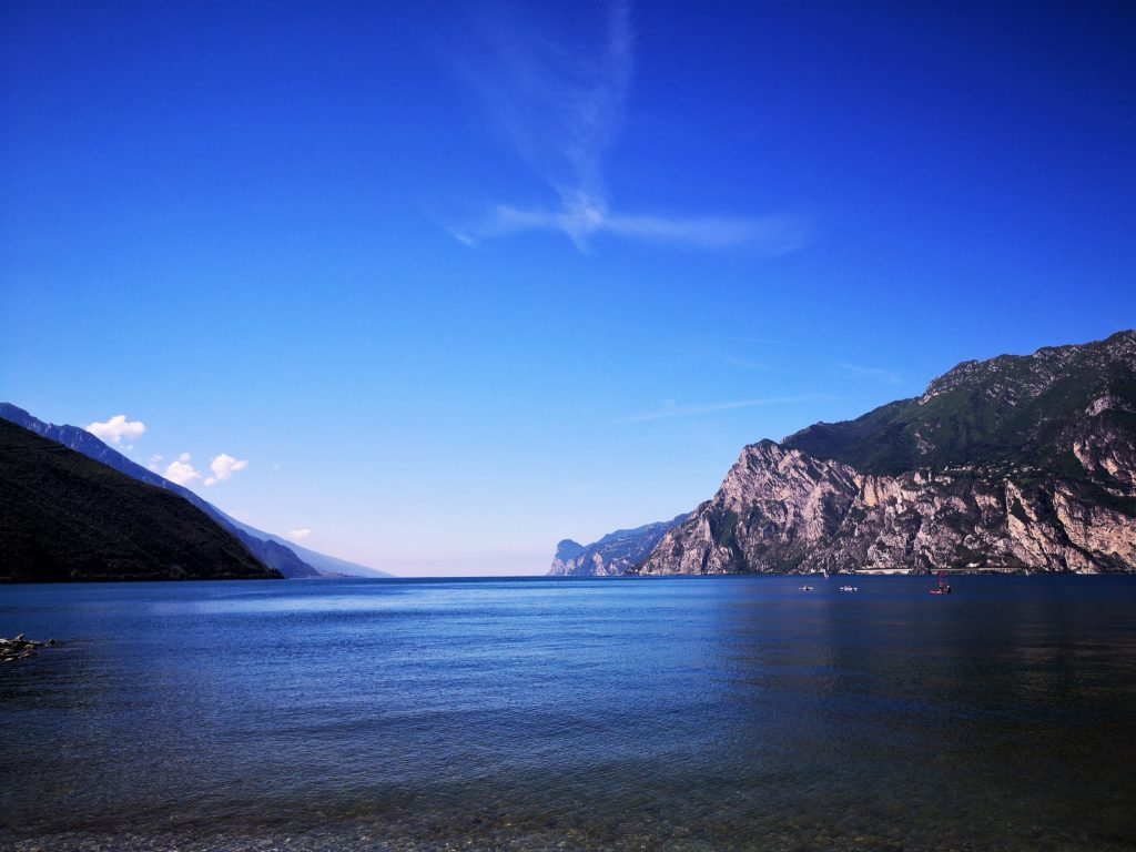 der wunderschöne gardasee