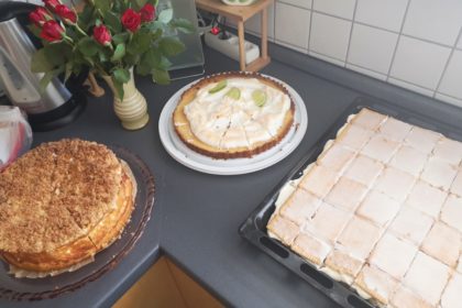 geburtstag von omi: die leckeren kuchen