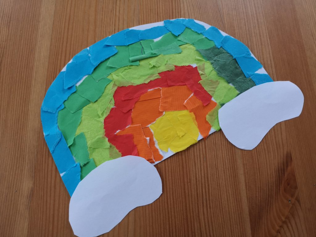 einfaches regenbogen diy für kinder