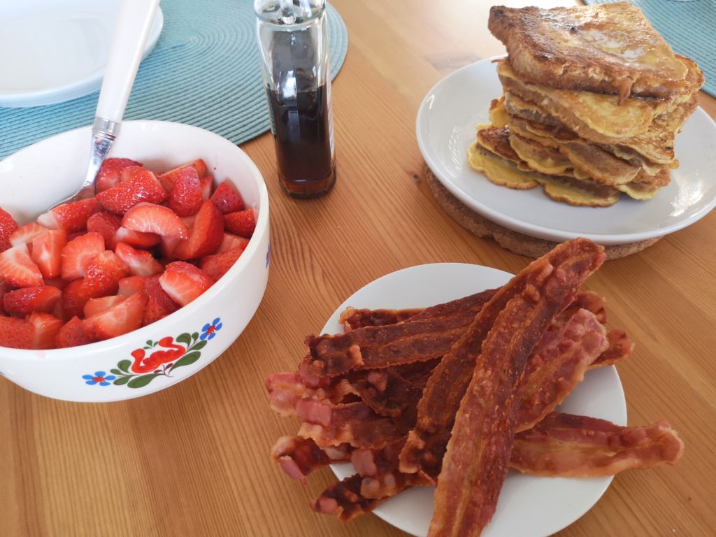 french toast am wochenende