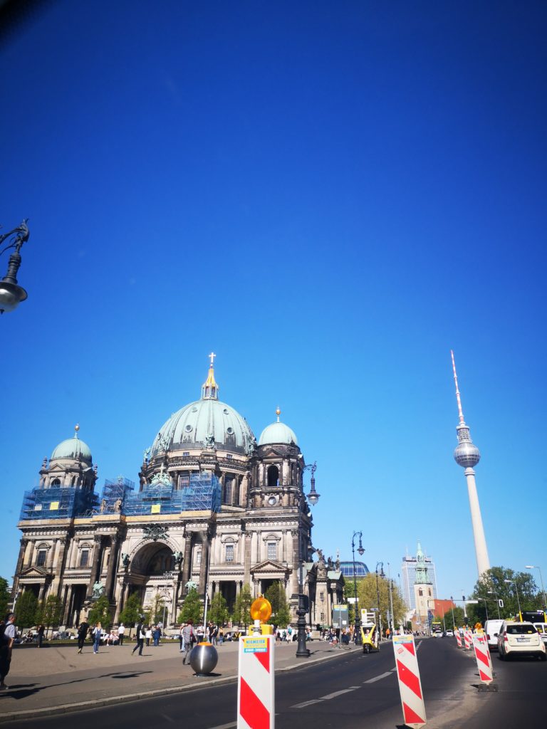 wundervoller blick auf den fernsehturm