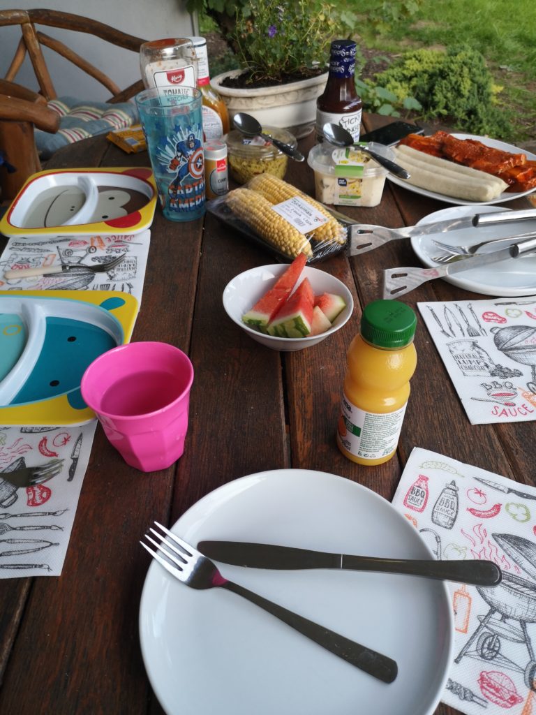 grillen mit der familie am wochenende