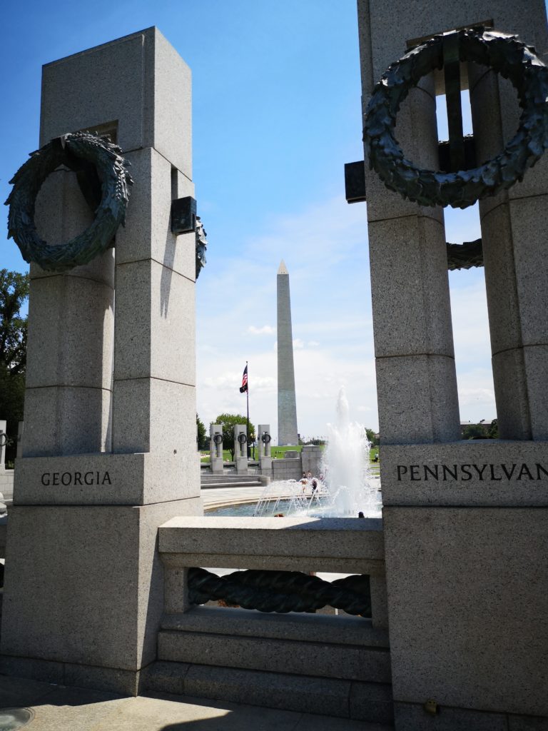 world war 2 denkmal in washington