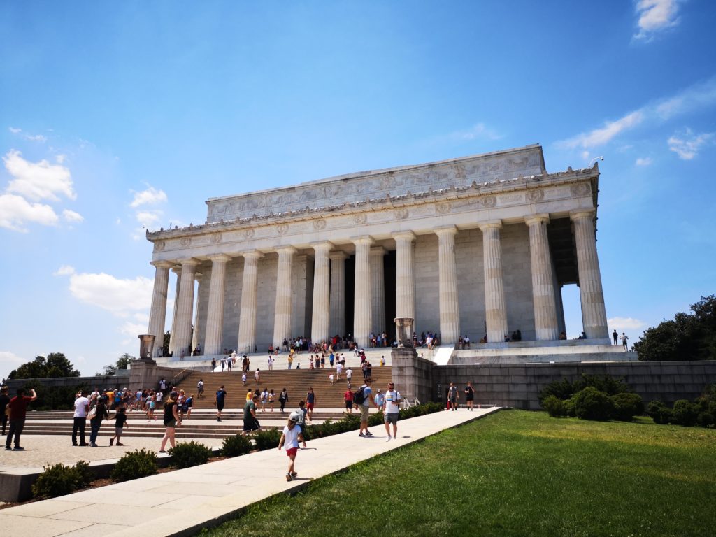 das lincoln memorial in washington