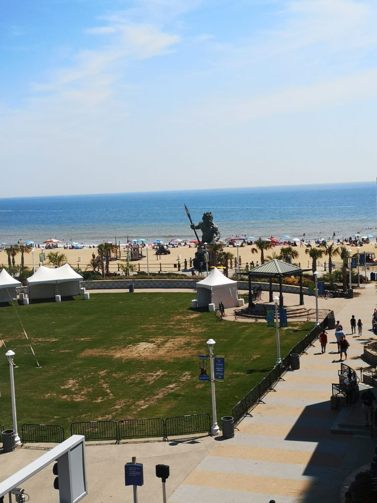 der neptune´s park in virginia beach