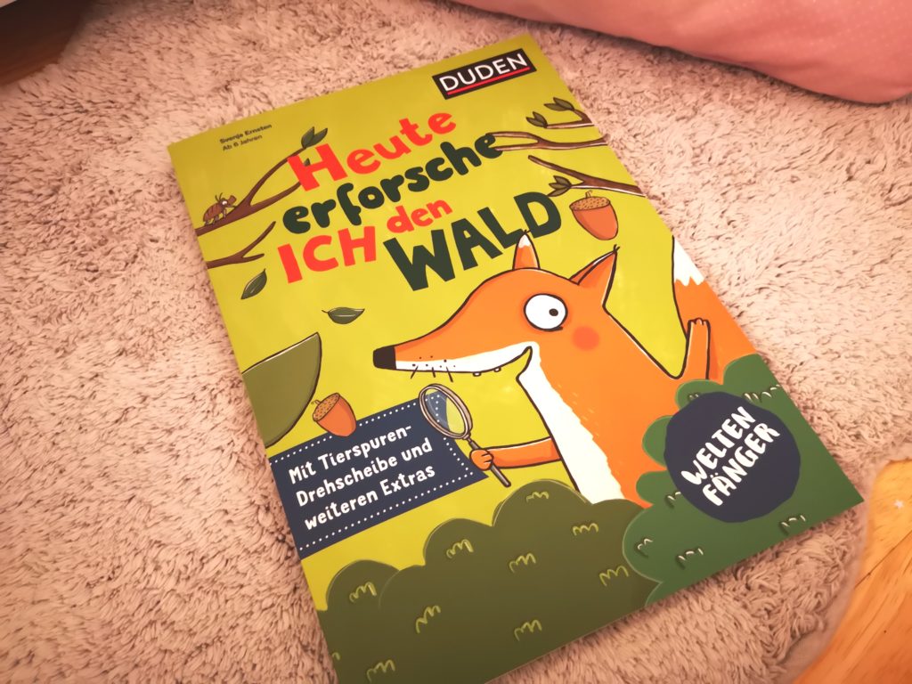 kindeerbücher für den herbst: heute erforsche ich den wald vom duden verlag