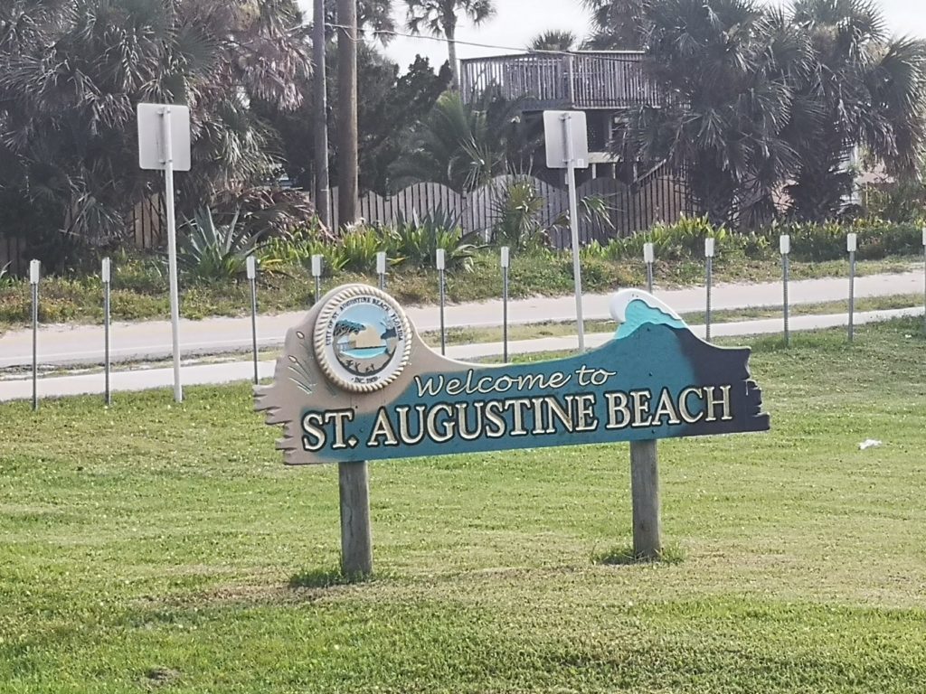 St. Augustine Beach in Florida