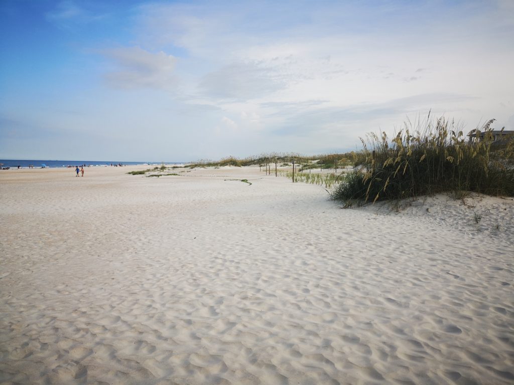 schöner strand in st. augustine