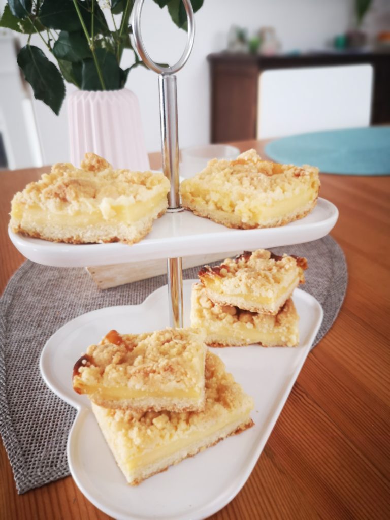 rezept für einen puddingkuchen vom blech