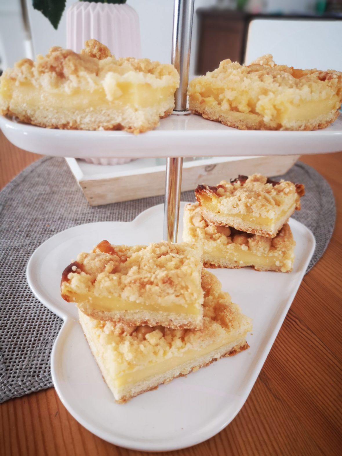 einfaches rezept: puddingkuchen vom blech