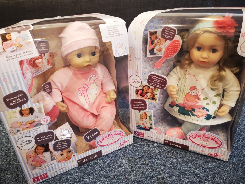 neu bei zapf creation: baby annabell und baby sophia puppe