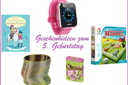 geschenkideen zum 5. geburtstag