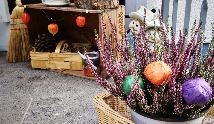 der herbst zieht ein