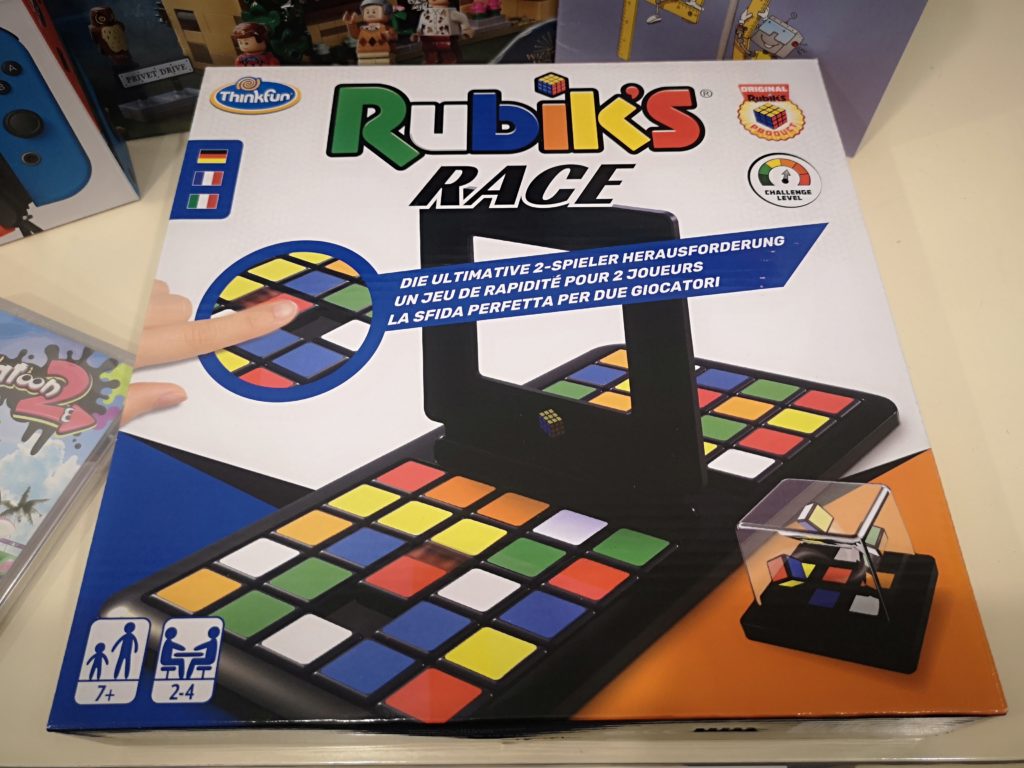 rubik´s race spiel als geschenkidee zum 9. geburtstag