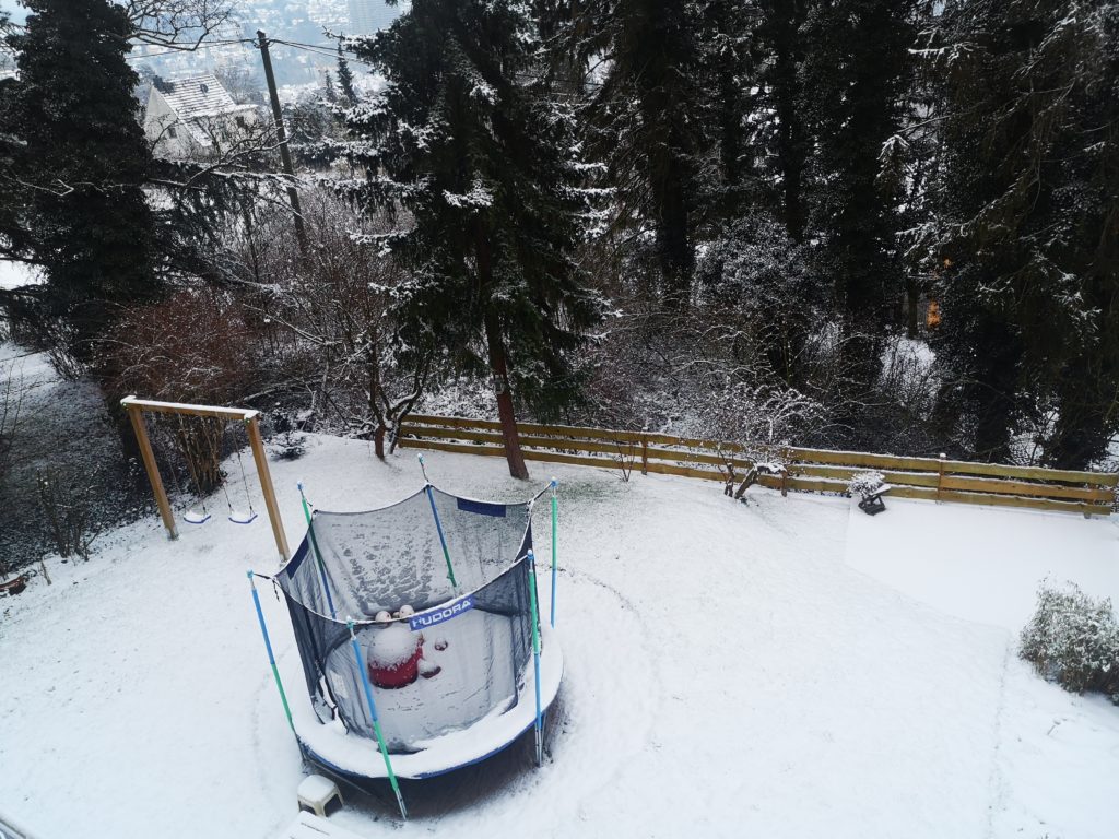 schnee am neunten geburtstag