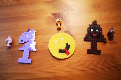 diy: emoji bügelperlen bilder gestalten