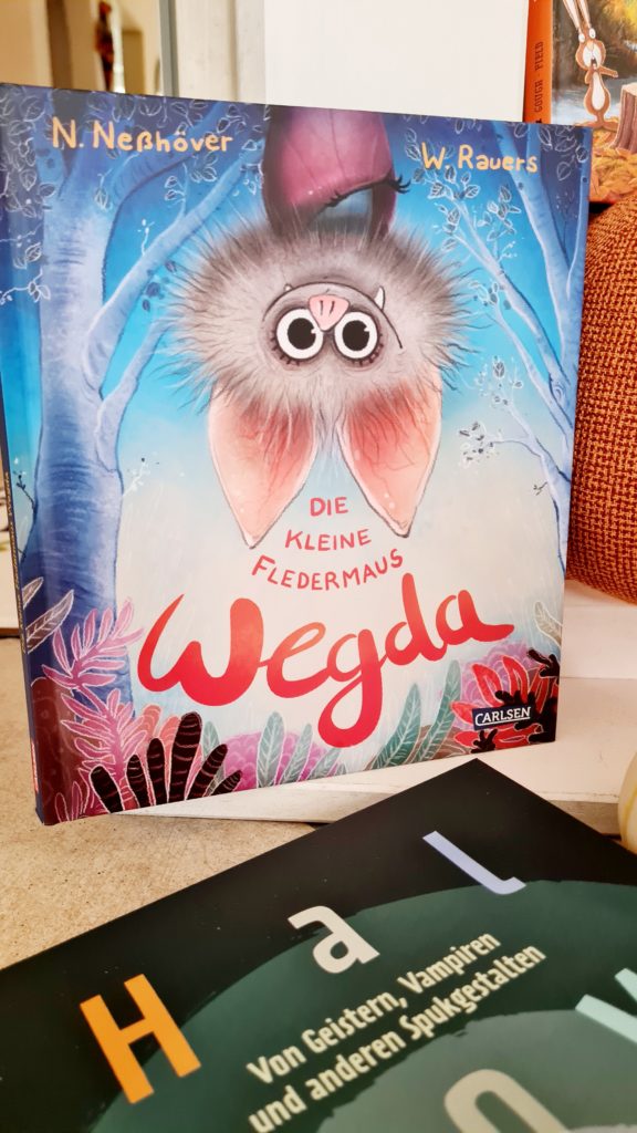 halloween bücher für kinder - die kleine fledermaus wegda