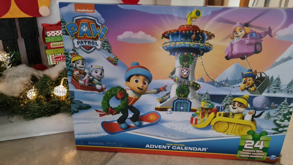 adventskalender für kinder: paw patrol