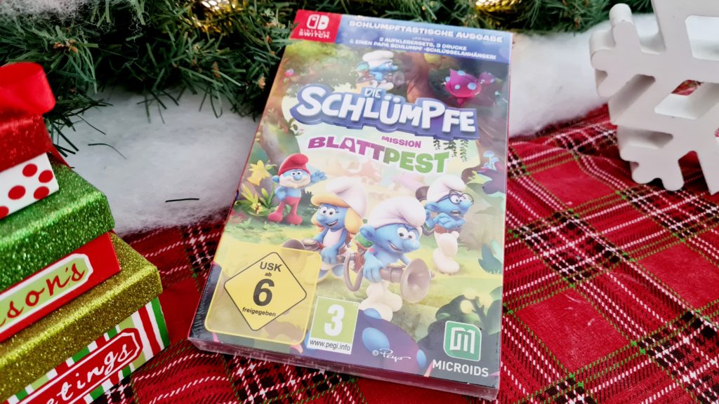 Nintwendo Switch Spiel Die Schlümpfe Mission Blattpest