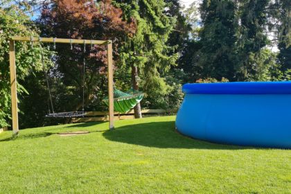 pool und garten: wochenende in bildern