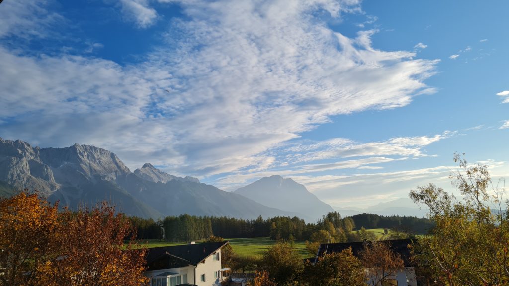 ausblick vom panorama-zimmer im hotel stern