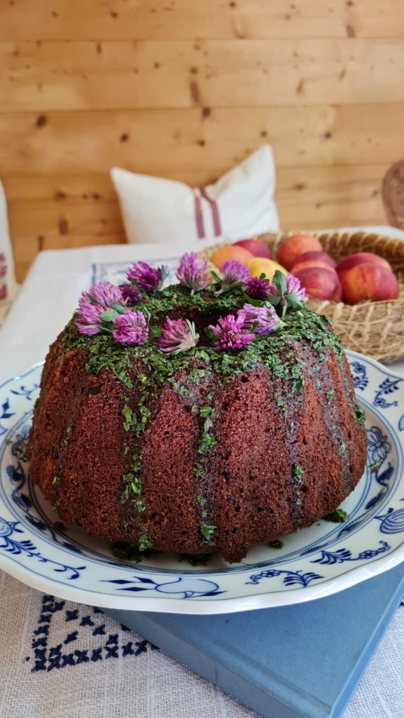 kuchen mit spitzwegerich