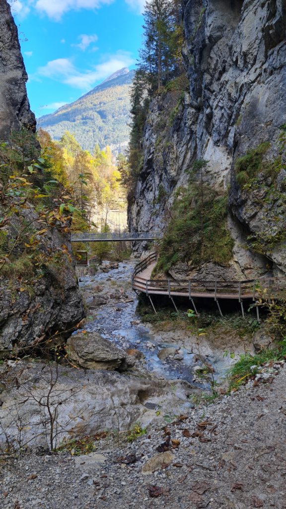 rosengartenschlucht in imst tirol