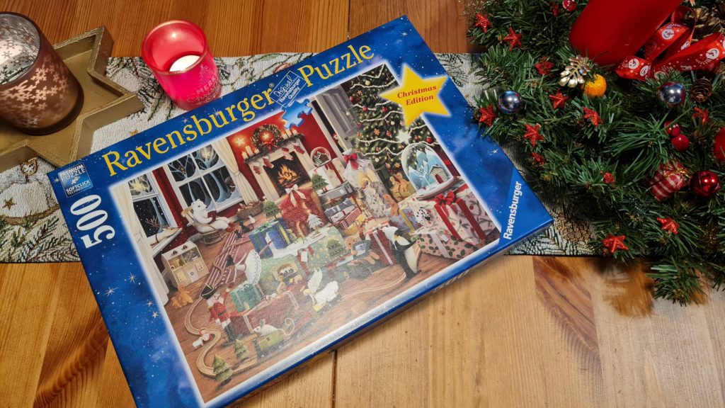 weihnachtspuzzle von ravensburger: weihnachtszeit