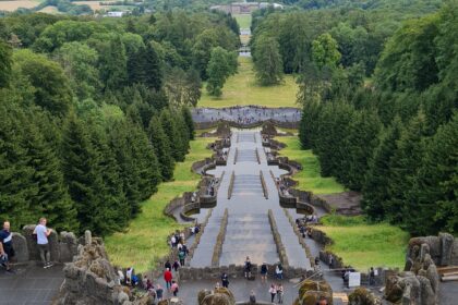 blick vom herkules denkmal in kassel