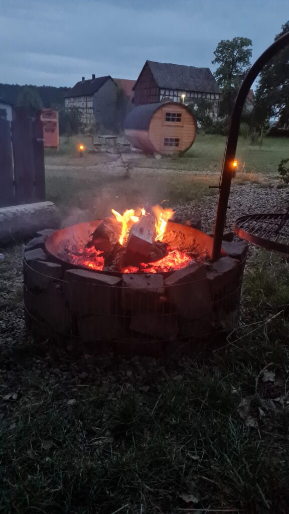 Grillplatz im Fassdorf