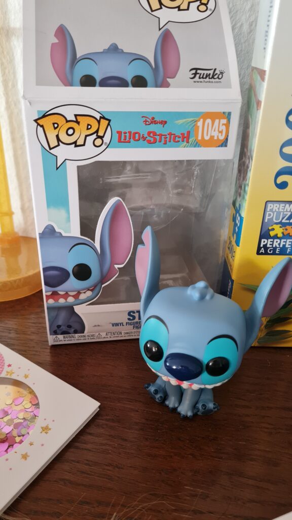 funko pop stitch figur zum geburtstag