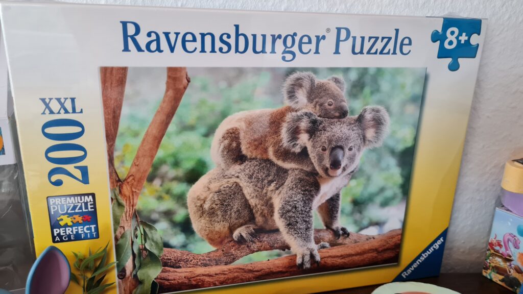 200 Teil koala puzzle von ravensburger