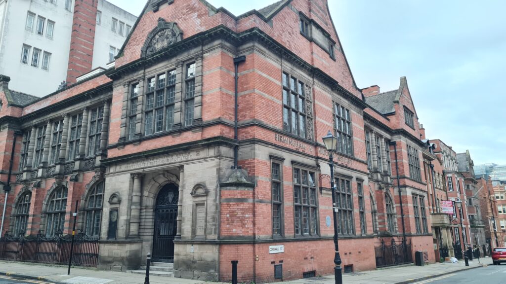 Historische Viertel und Häuser in Birmingham