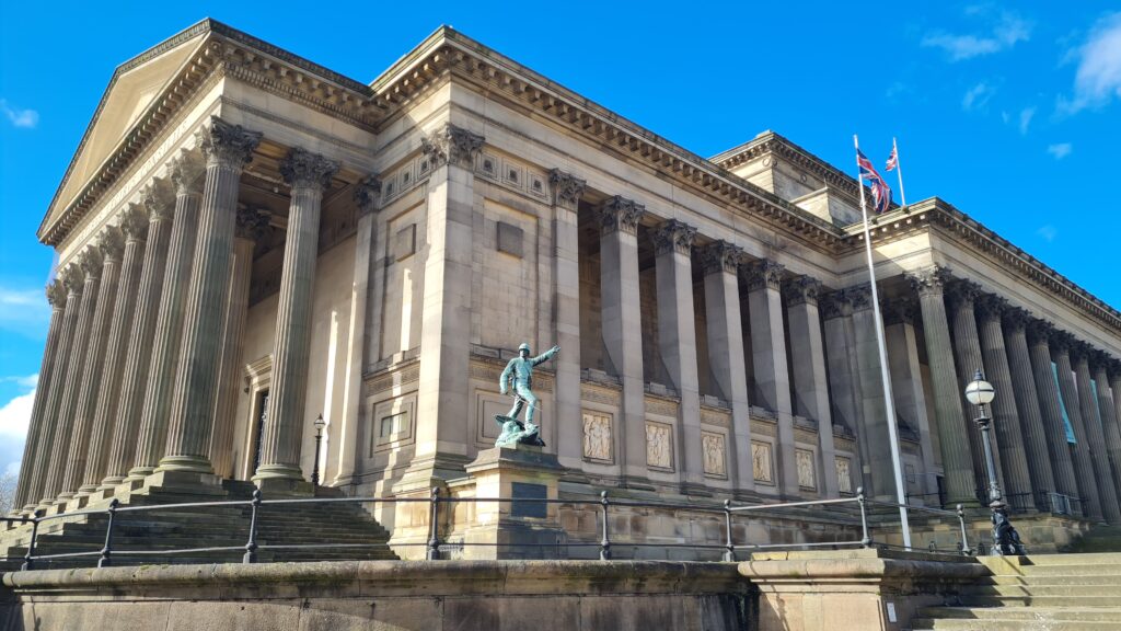 St. George´s Hall in Liverpool war Drehschauplatz für The Batman