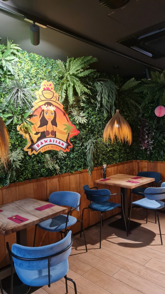 Abendessen bei Hawaiian Poke Bowl