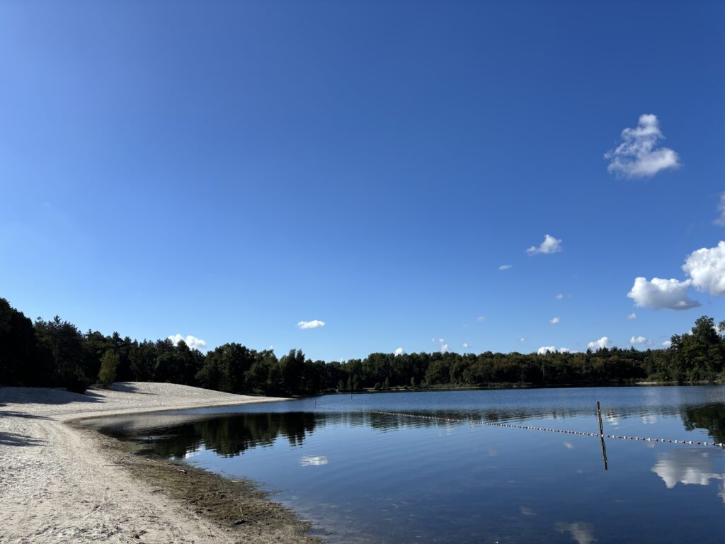 Familienwochenende Campingplatz Schaartven: Blick auf den See
