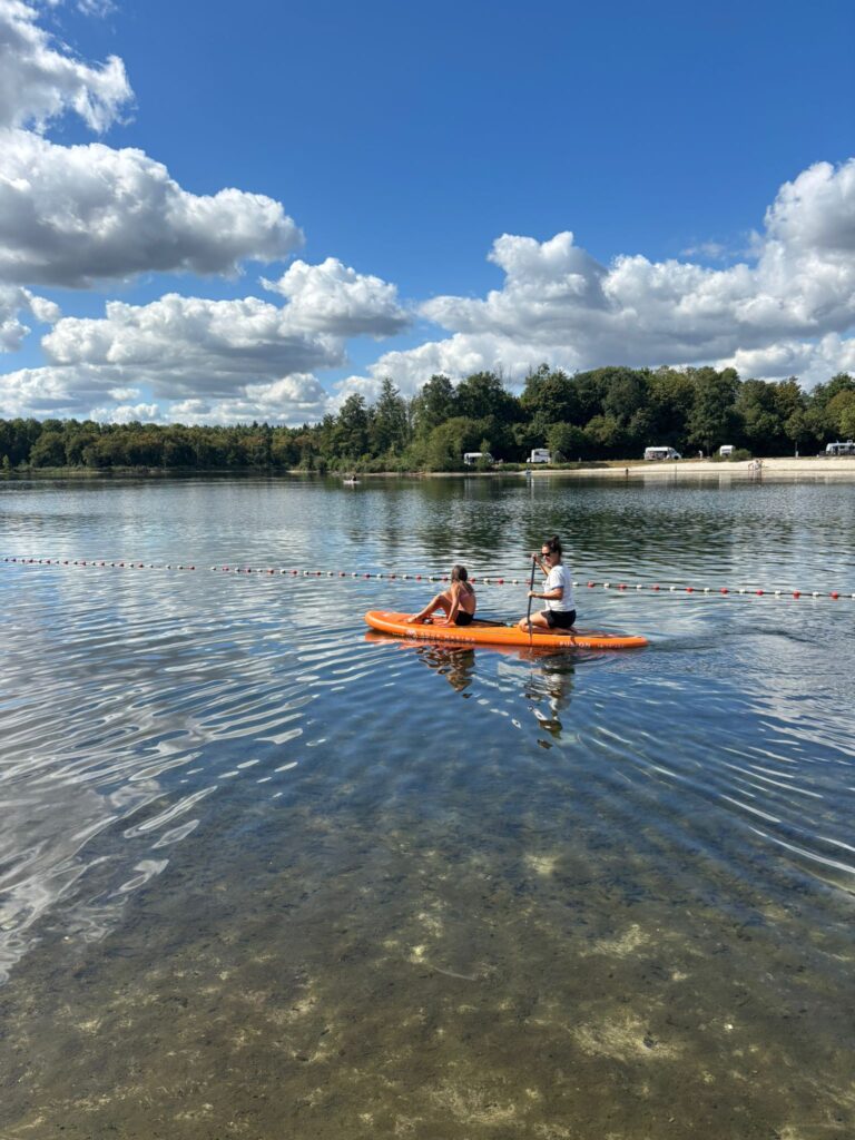 Familienwochenende Campingplatz Schaartven: Stand-up Paddling