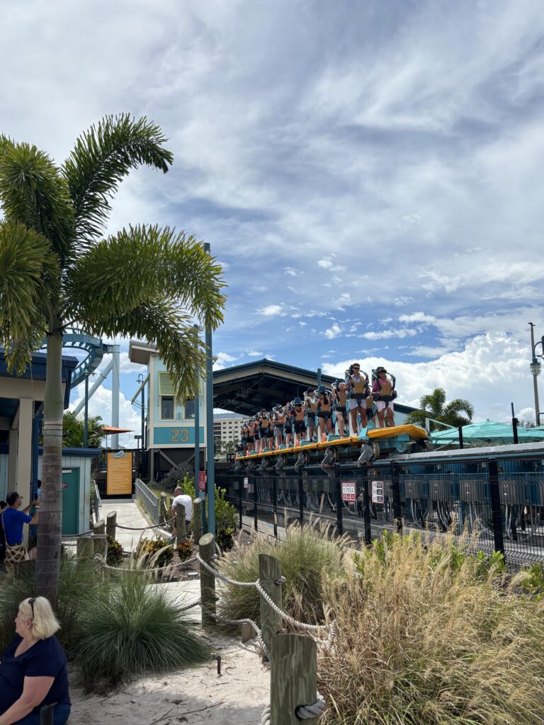Pipeline Surf-Coaster im SeaWorld Orlando