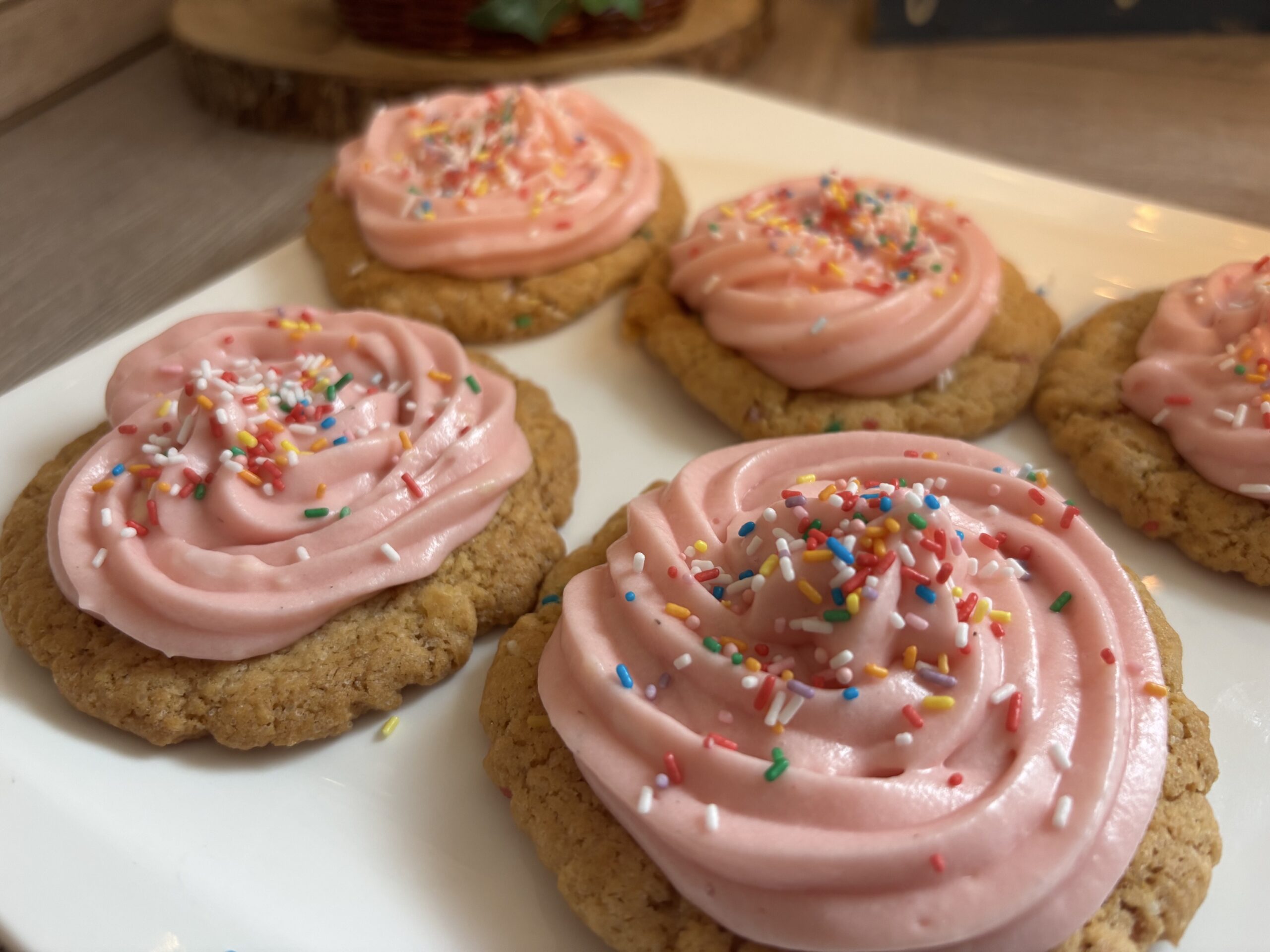 Birthday Cake Cookies wie bei Crumbl Cookies