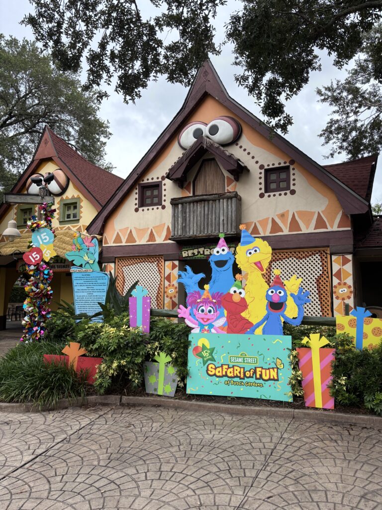 Sesame Street® Safari of Fun im Busch Gardens Florida