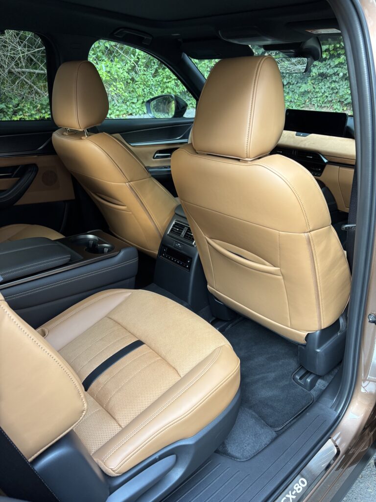 großzügiger Innenraum beim Mazda CX-80